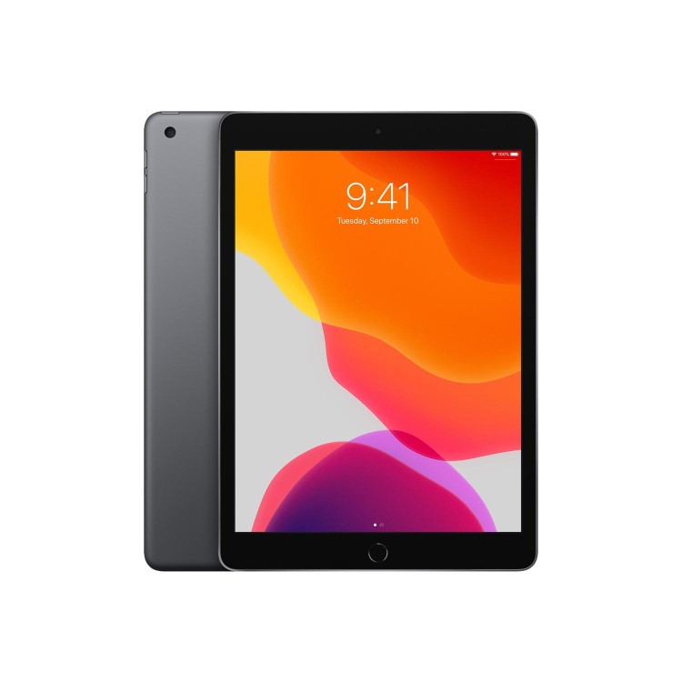 Refurbished Apple iPad 2019 WiFi + 32GB 10.2 I nch Tablet - Space Grey