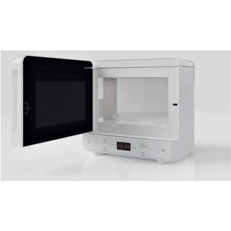 Refurbished Hotpoint Curve MWH1331FW 13L 700W Solo Microwave White