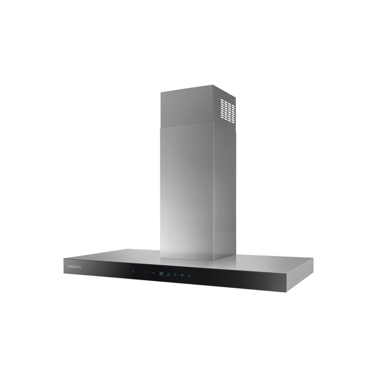 Refurbished Samsung NK36N5703BS 90cm Slimline Chimney Cooker Hood with Auto Connectivity Stainless Steel