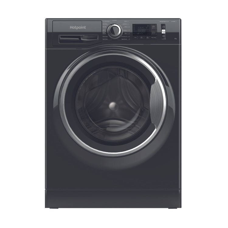 Hotpoint ActiveCare 9kg 1400rpm Washing Machine - Black
