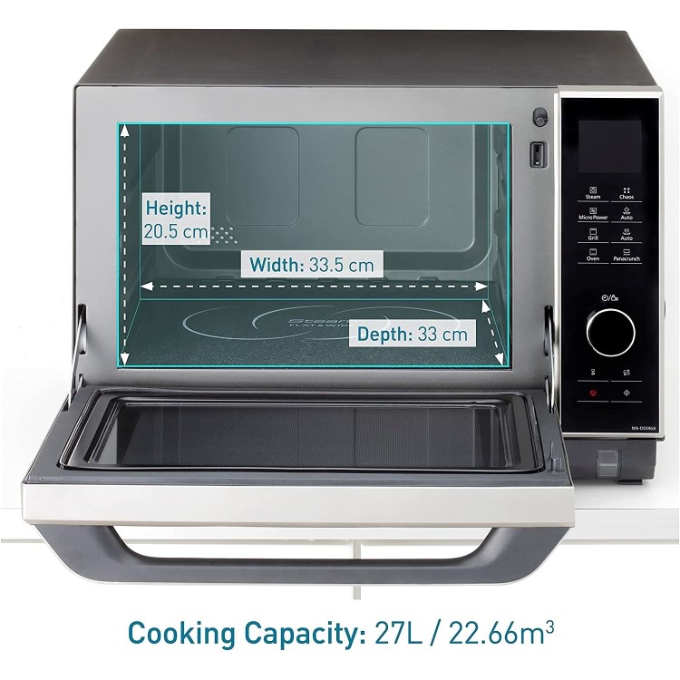Refurbished Panasonic NN-DS596 4 in 1 Steam Combination Microwave Oven