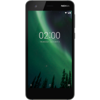 Grade A2 Nokia 2 Black 5" 8GB 4G Unlocked & SIM Free