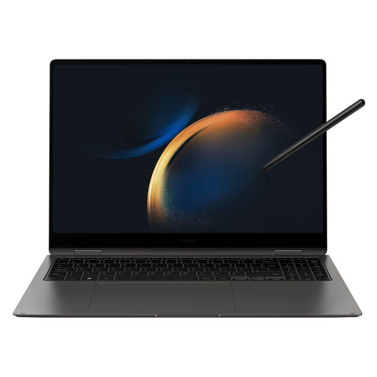 Refurbished Samsung Galaxy Book 3 Intel Core i5 8GB RAM 256GB SSD 16 Inch Windows 11 Convertible Laptop