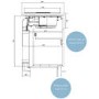 Refurbished Elica NikolaTesla Prime NIKOLATESLA_PRIME_RC 83cm Induction Venting Hob Recirculation Only