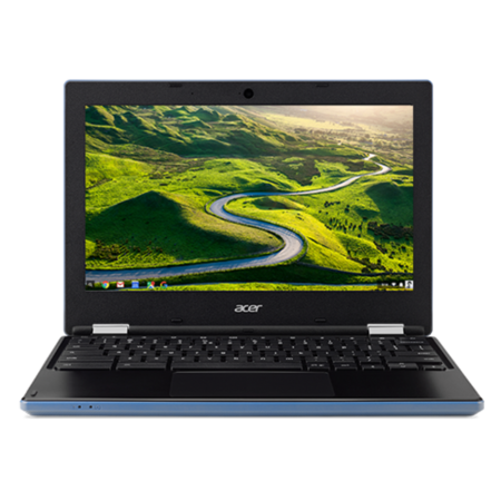 Refurbished Acer 11 CB3-131 Intel Celeron N2840 2GB 16GB 11.6 Inch Chromebook in Blue