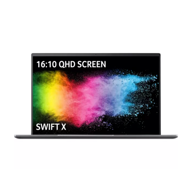 Refurbished Acer Swift X SFX16-52G Core i7-1260P 16GB 1TB SSD 16 Inch QHD Windows 11 Laptop