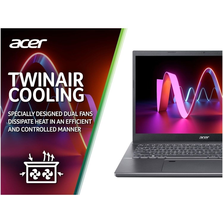 Refurbished Acer Aspire 5 A515-57 Intel Core i7 16GB RAM 512GB SSD 15.6 Inch Windows 11 Laptop