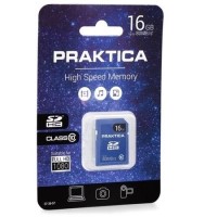 Box Open Praktica 16GB SDHC Memory Card