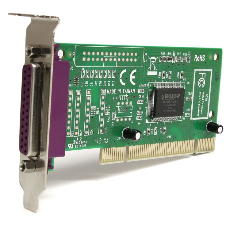 Box Opened StarTech.com 1 Port Low Profile PCI Parallel Adapter Card