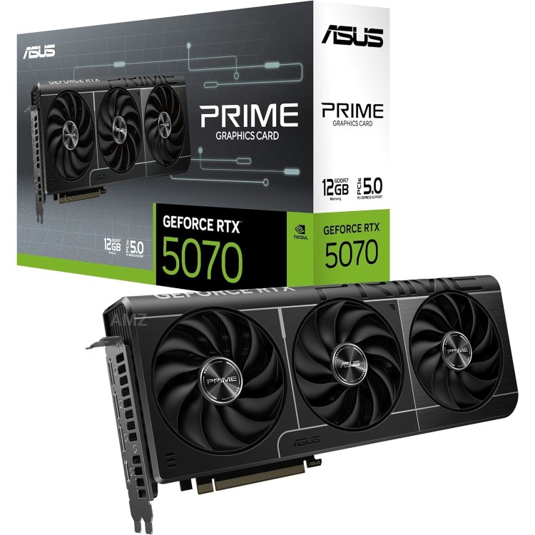 Box Opened ASUS GeForce RTX 5070 12GB GDDR7 Graphics Card