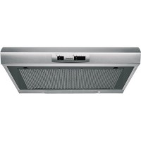 Refurbished Hotpoint PSLMO65FLSX 60cm Conventional Cooker Hood - Stainless Steel