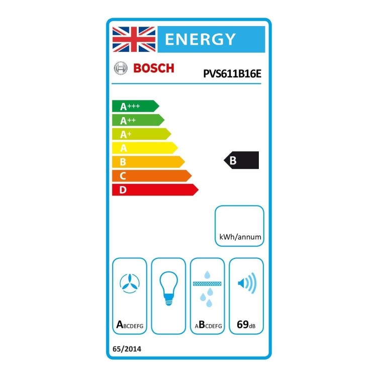 Refurbished Bosch PVS611B16E Series 4 60cm 4  Zone Venting Induction Hob with Combi Zone - Black