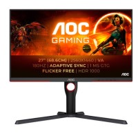 Refurbished AOC Q27G3XMN 27" VA QHD 180Hz 1ms Gaming Monitor