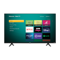 Refurbished Hisense Roku 50" 4K Ultra HD with HDR10 DLED Freeview Play Smart TV