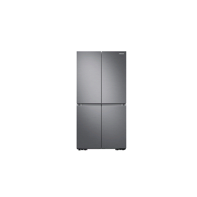 Samsung 647 Litre Four Door American Fridge Freezer With Beverage Centre  - Refined Inox 