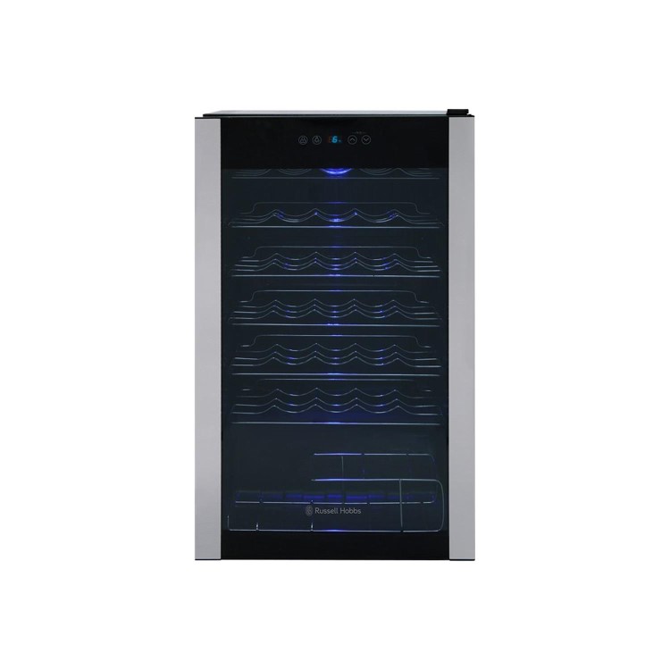 Refurbished Russell Hobbs RH34WC1 Freestanding 34 Bottle Wine Cooler