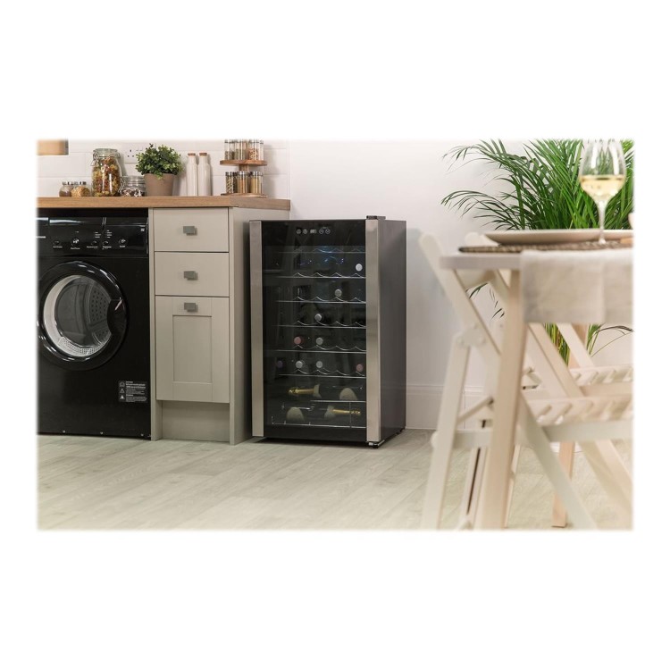 Refurbished Russell Hobbs RH34WC1 Freestanding 34 Bottle Wine Cooler