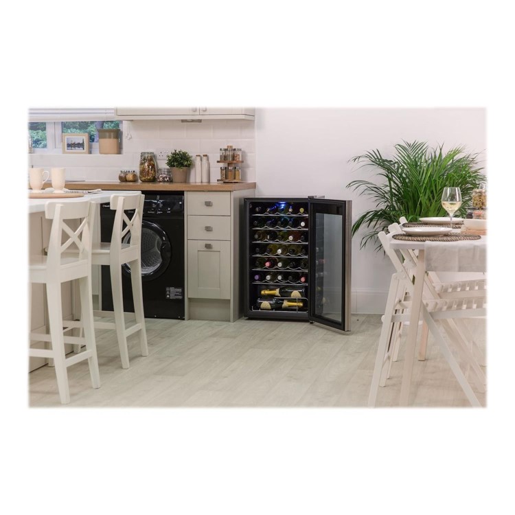 Refurbished Russell Hobbs RH34WC1 Freestanding 34 Bottle Wine Cooler