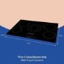 GRADE A1 - Russell Hobbs 77cm 5 Zone Ceramic Hob