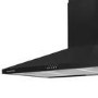 GRADE A1 - Russell Hobbs 90cm Chimney Cooker Hood - Black