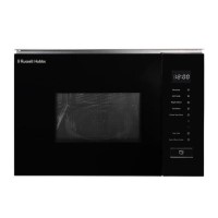 Refurbished Russell Hobbs Built-In 800W Microwave & Grill - Black