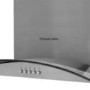 Refurbished Russell Hobbs 90cm Flat Glass Chimney Cooker Hood - Stainless Steel