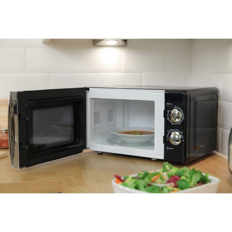 Russell Hobbs RHMM701B 17L Freestanding Solo Microwave - Black