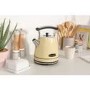 GRADE A1 - Rangemaster Classic 1.7 L 3000W Quiet Boil Cordless Electric Kettle – Traditional Dome Design With Safety & Swivel Base – Cream