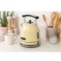 GRADE A1 - Rangemaster Classic 1.7 L 3000W Quiet Boil Cordless Electric Kettle – Traditional Dome Design With Safety & Swivel Base – Cream