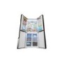 Refurbished Hisense RQ560N4WC1 American Fridge Freezer - Stainless Steel