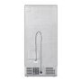 GRADE A1 - Hisense PureFlat 483L Four Door American Fridge Freezer - Stainless Steel
