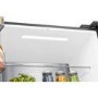 GRADE A1 - Hisense PureFlat 483L Four Door American Fridge Freezer - Stainless Steel