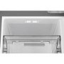 GRADE A1 - Hisense PureFlat 483L Four Door American Fridge Freezer - Stainless Steel