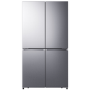 Refurbished Hisense PureFlat RQ758N4SAI1 609 Litre  American Fridge Freezer Stainless Steel