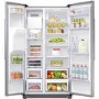 Refurbished Samsung RS50N3513SA 485 Litre American Fridge Freezer Graphite