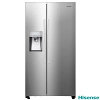 Refurbished Hisense RS694N4IIF Freestanding 562 Litre American Fridge Freezer