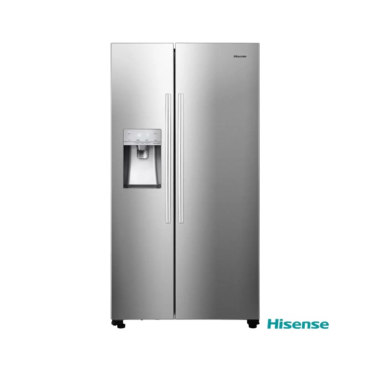 Refurbished Hisense RS694N4IIF Freestanding 562 Litre American Fridge Freezer