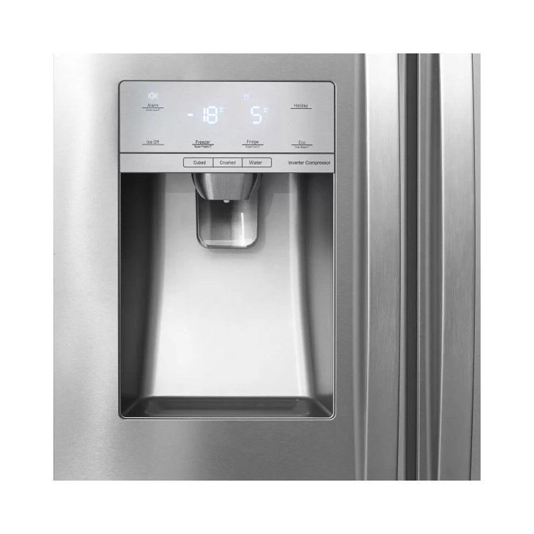 Refurbished Hisense RS694N4IIF Freestanding 562 Litre American Fridge Freezer