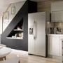 Refurbished Hisense RS694N4IIF Freestanding 562 Litre American Fridge Freezer