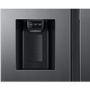 Refurbished Samsung Family Hub RS6HA8880S9 Freestanding 614 Litre Frost Free American Fridge Freezer Brushed Steel