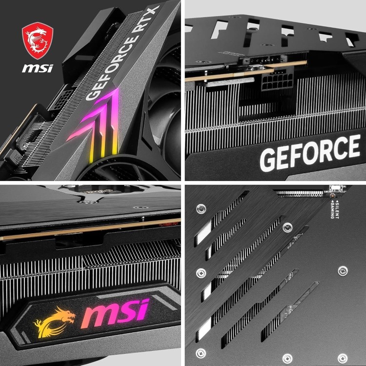 Refurbished MSI GeForce RTX 4080 16GB GAMING X TRIO 16GB GDDR6X Gaming Graphics Card