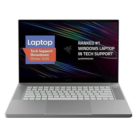 Refurbished Razer Blade 15 Base Core i7-10750H 16GB 512GB SSD RTX 2070 Max-Q 15.6 Inch 4K OLED Windows 11 Gaming Laptop