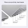 Refurbished ASUS VivoBook S16 S3607QA-PL004W Copilot+ PC Snapdragon X1 16GB RAM 512GB SSD 16 Inch Windows 11 Laptop