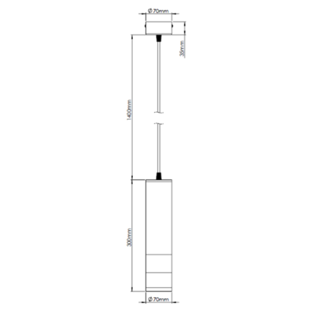 GRADE A1 - Solinas Pendent light