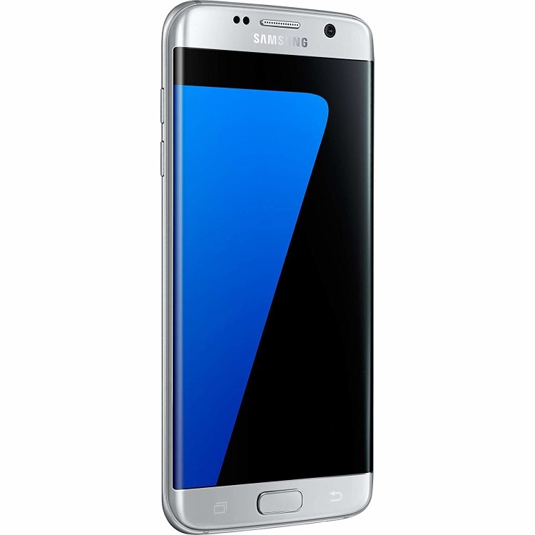 Grade A Samsung Galaxy S7 Edge Silver 5.5" 32GB 4G Unlocked & SIM Free