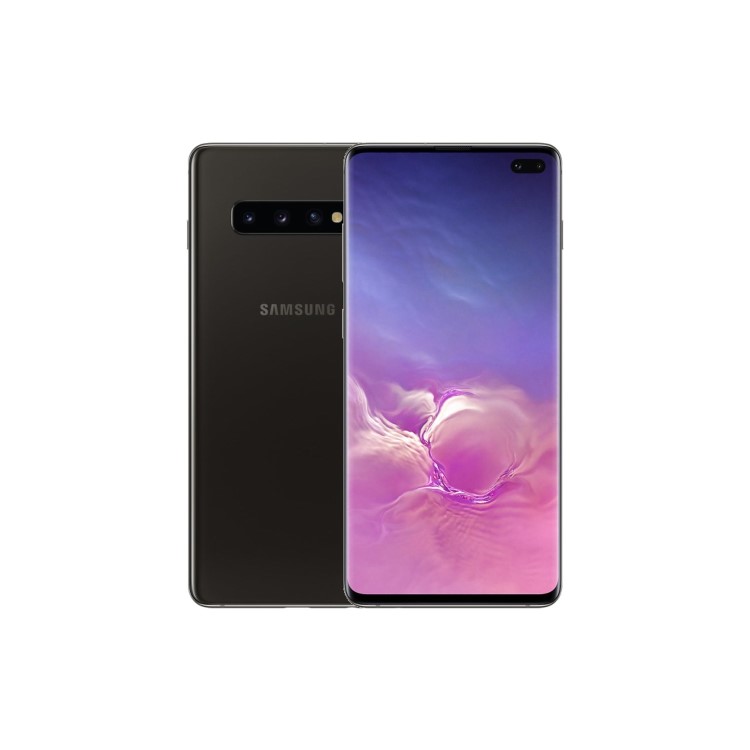 Refurbished Samsung Galaxy S10 Plus Prism Black 6.4" 128GB 4G Dual SIM Unlocked & SIM Free