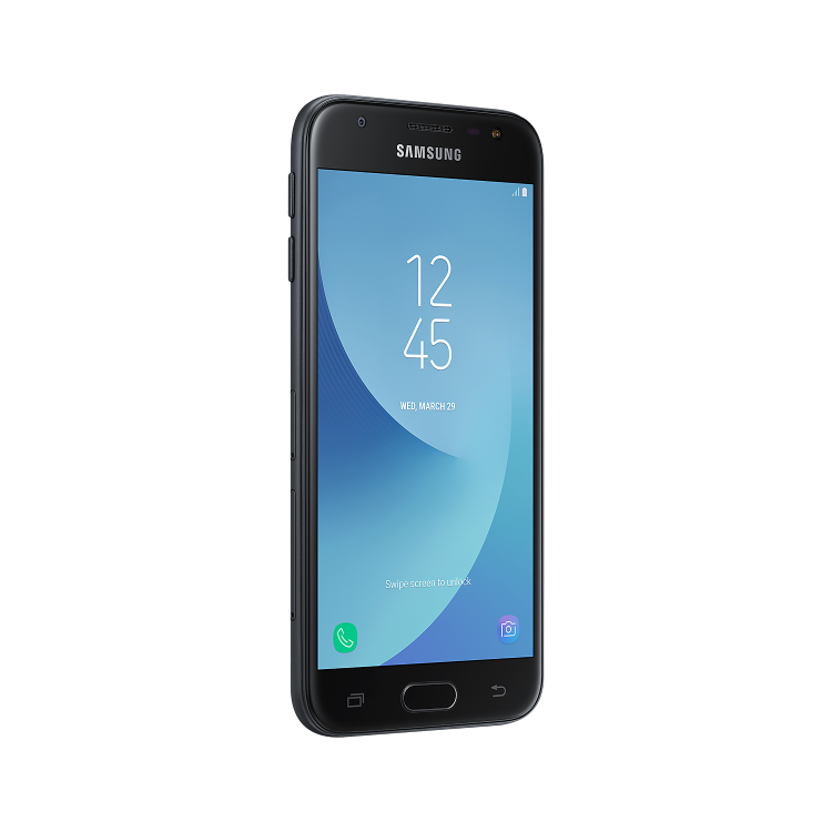 Grade C Samsung Galaxy J3 2017 Black 5" 16GB 4G Unlocked & SIM Free