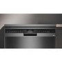 Siemens GRADE A1 - Refurbished iQ500 Free-standing dishwasher 60 cm  steel anti-fingerprint 14ps Auto open door dry brushed black A rated