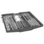 Siemens GRADE A1 - Refurbished iQ500 Free-standing dishwasher 60 cm  steel anti-fingerprint 14ps Auto open door dry brushed black A rated