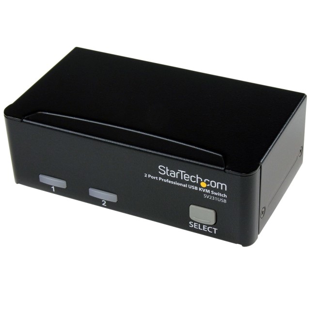 Refurbished StarTech 2 Port Professional USB KVM Switch